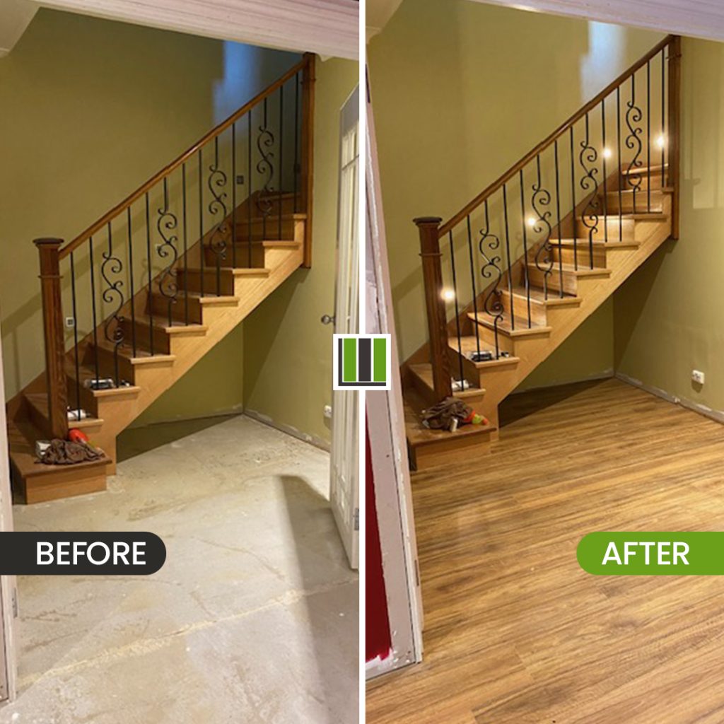 Laminate Flooring Croydon Before After